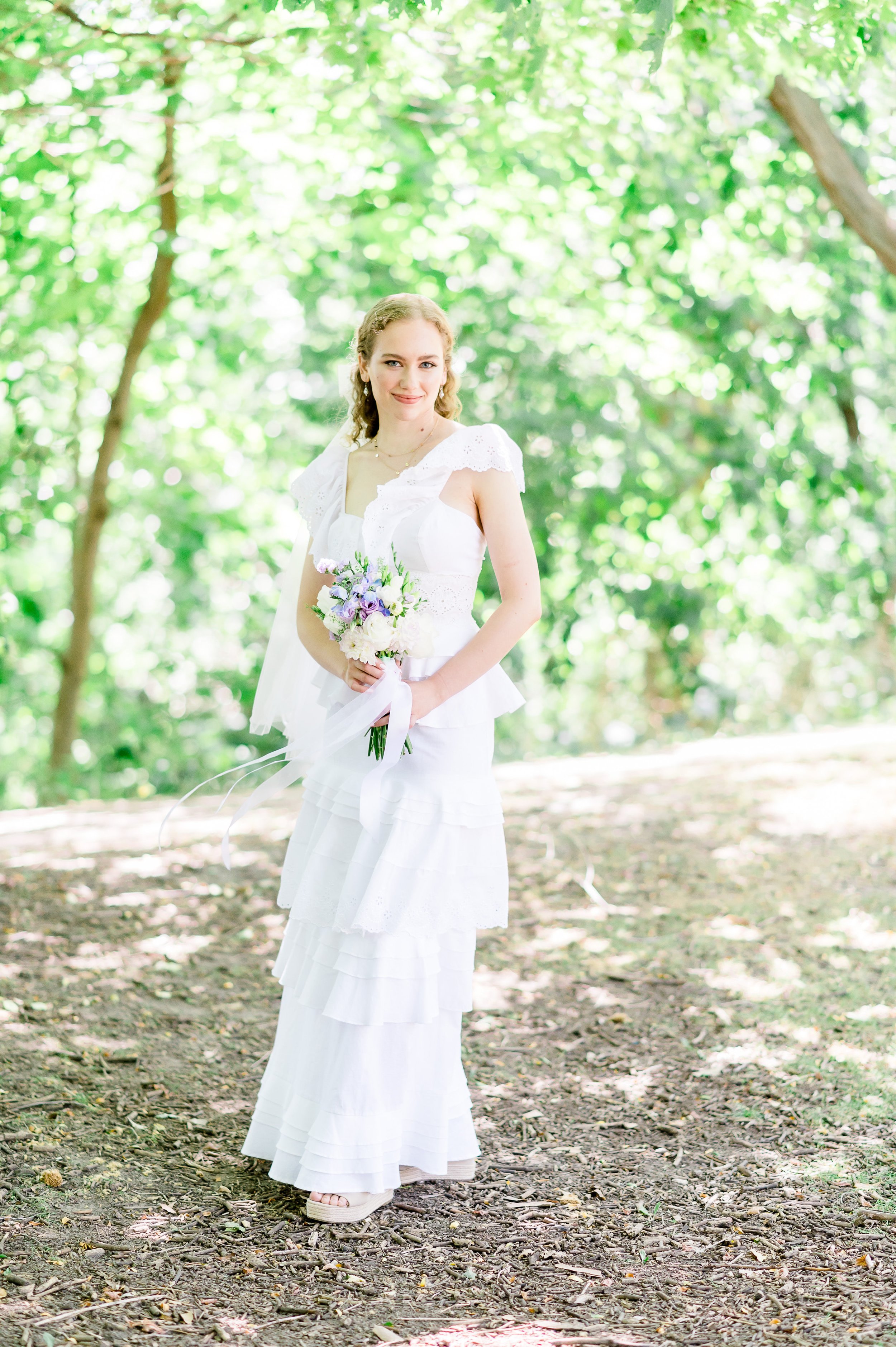 the bride's portrait