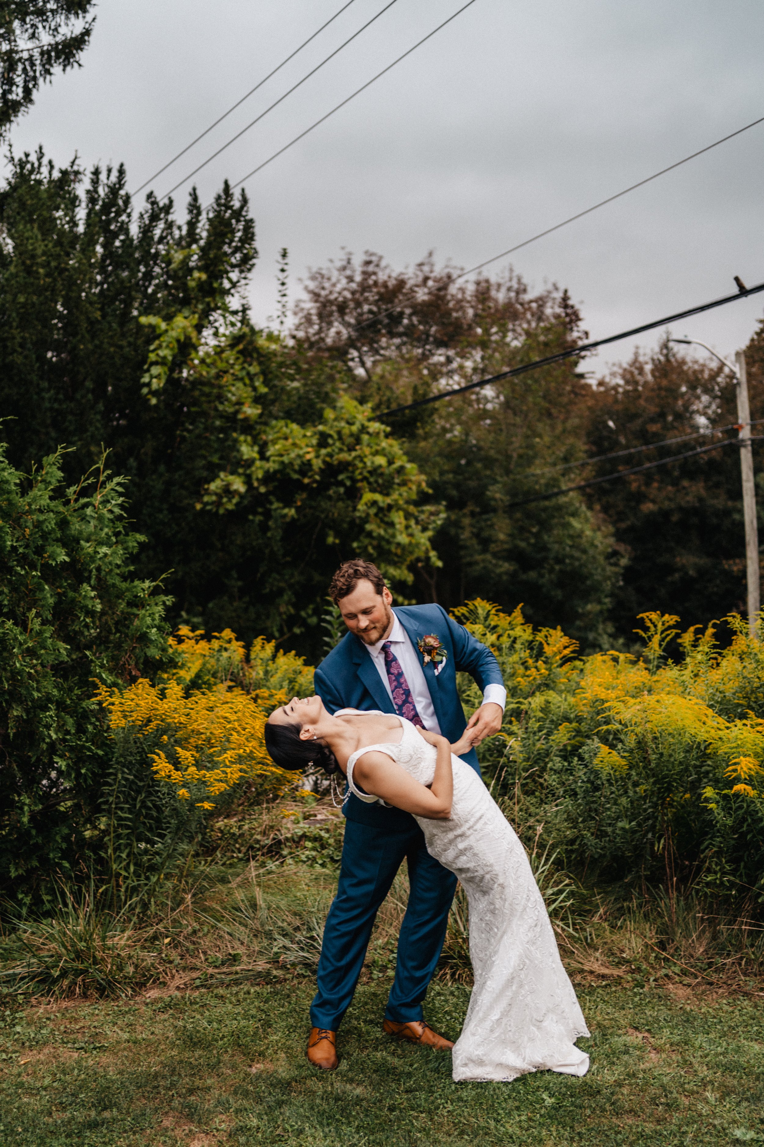 a little twirl and dip through the goldenrod