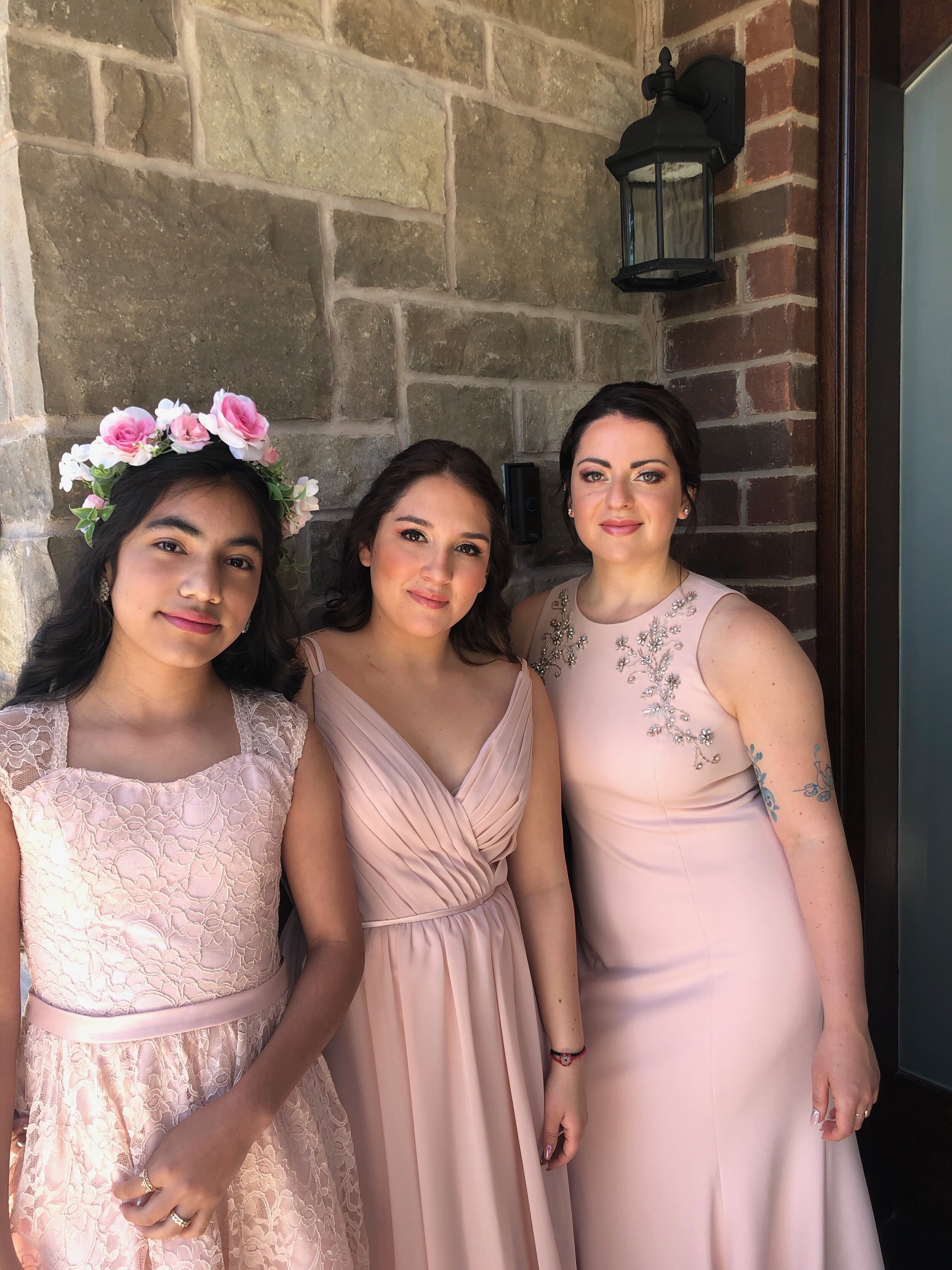 bridal party all makeup by Maya Goldenberg